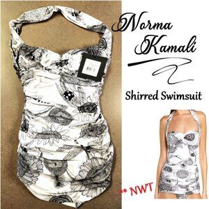 NORMA KAMALI shirred mallet